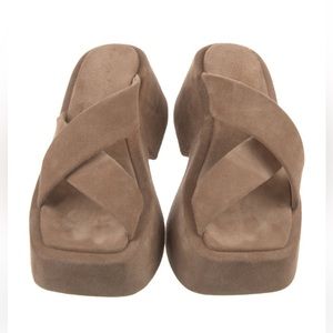Marsèll Suede Slingback Sandals